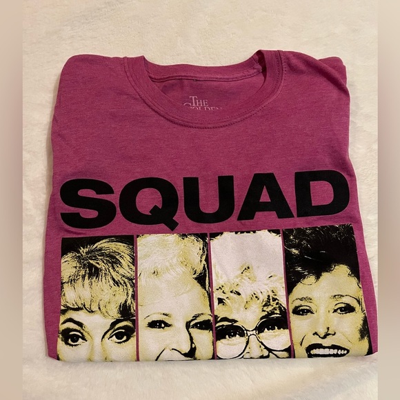 The Golden Girls ‘SQUAD’ pink graphic tshirt size medium - Picture 4 of 5